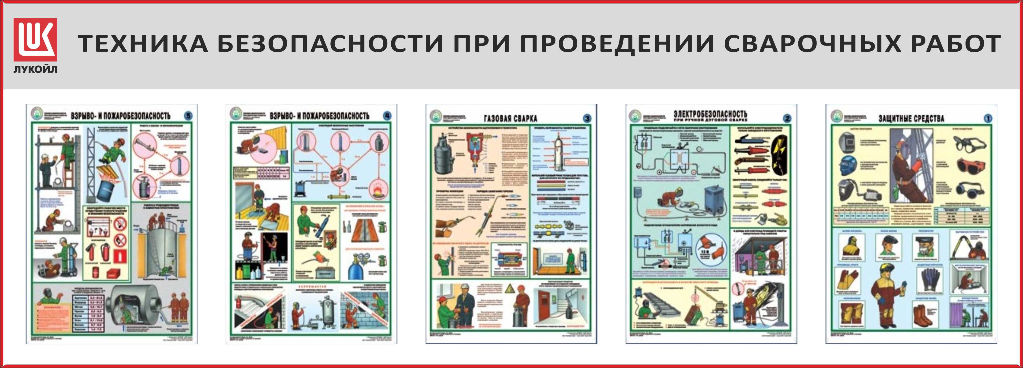 Плакаты по технике безопасности при сварочных работах